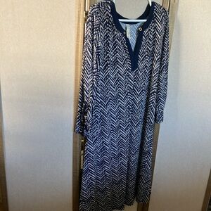 FINAL MARKDOWN Perseption woman Polka Dot Dress 2x